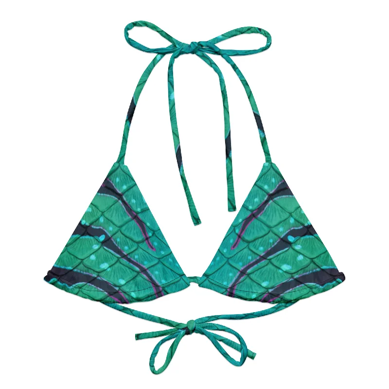 Luminosa Recycled String Bikini Top