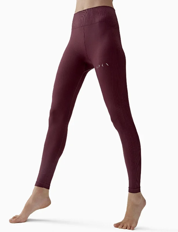 Naia Legging - Dark Cherry