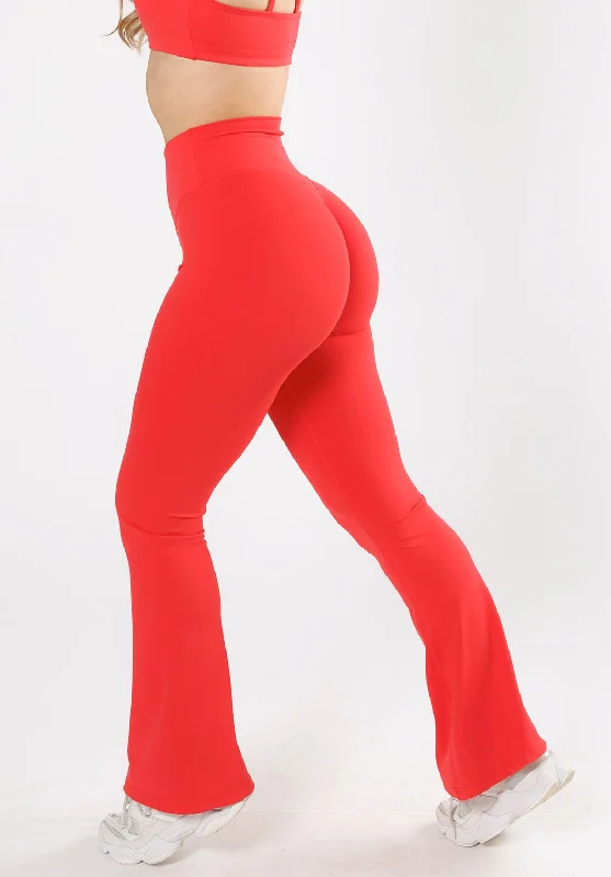 RecStretch™ Original Sculptseam® Plus Essential Flare Legging 31" Fire Sign